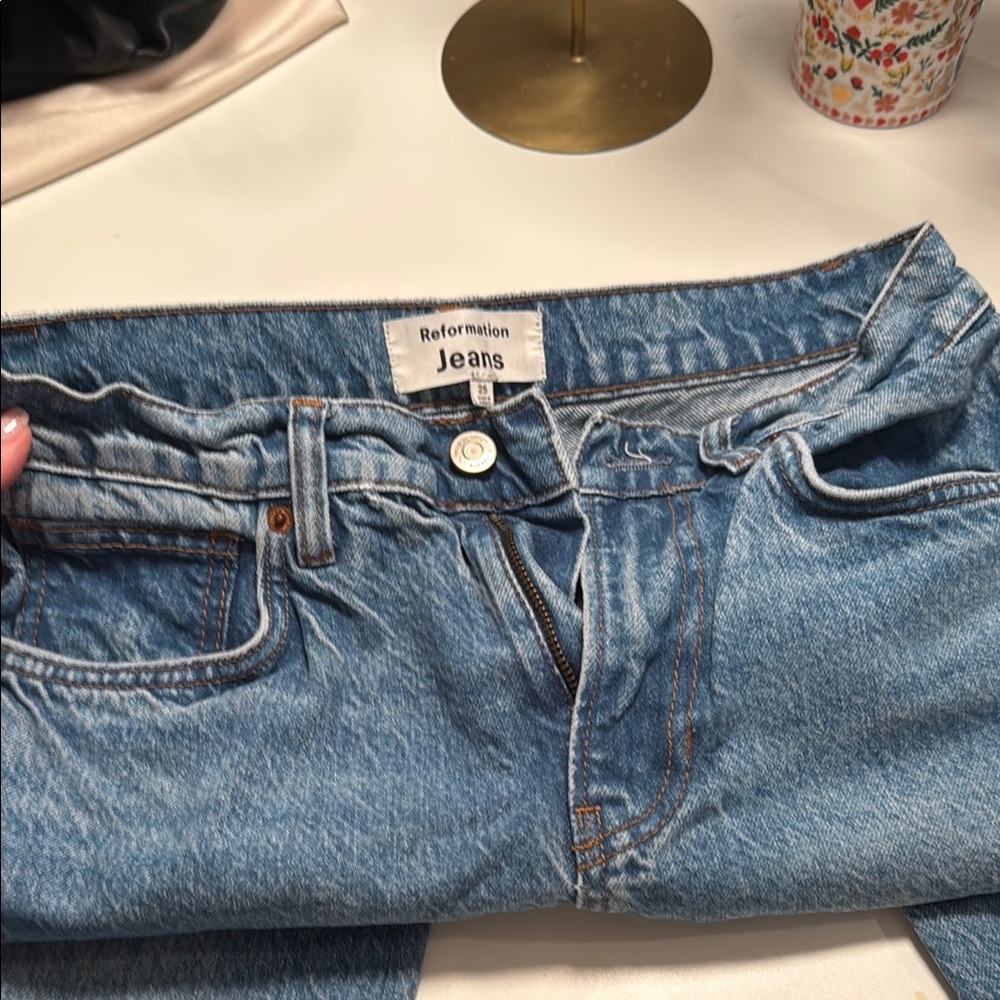 Reformation Blue Women's Jeans
